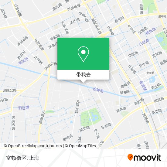 富顿街区地图