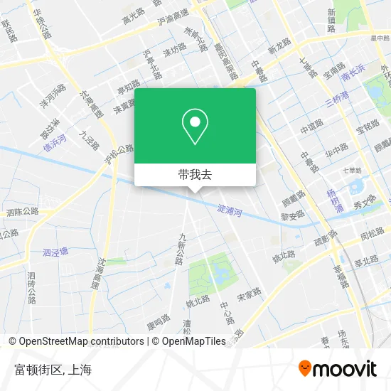 富顿街区地图