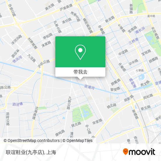 联谊鞋业(九亭店)地图