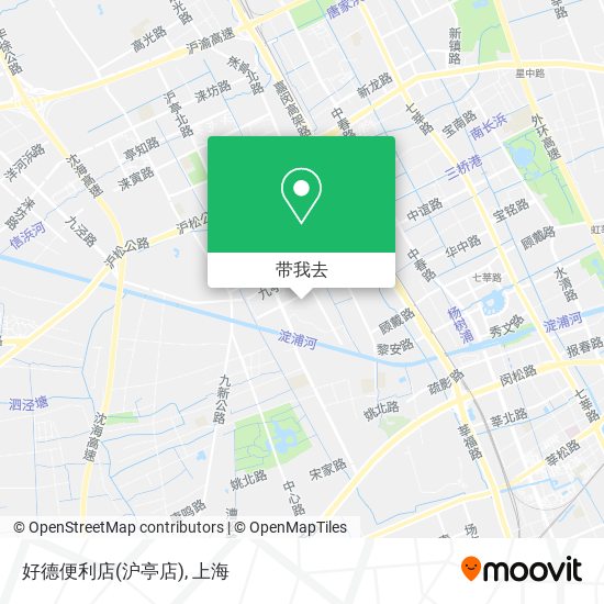 好德便利店(沪亭店)地图