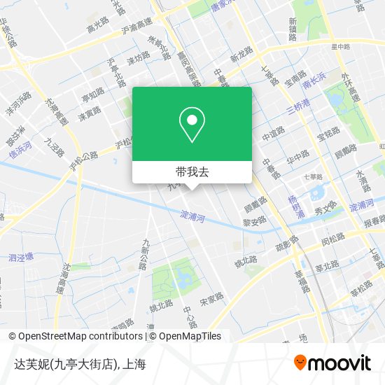 达芙妮(九亭大街店)地图