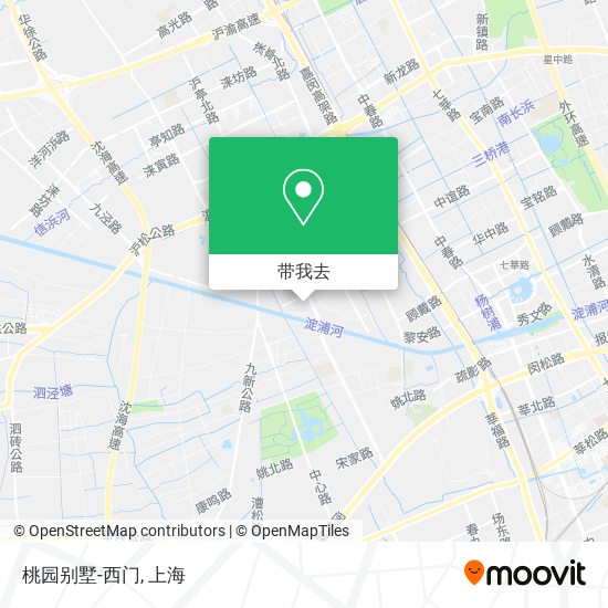 桃园别墅-西门地图
