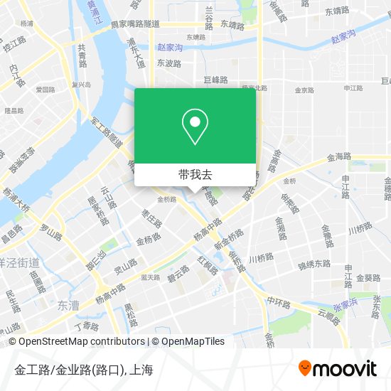金工路/金业路(路口)地图
