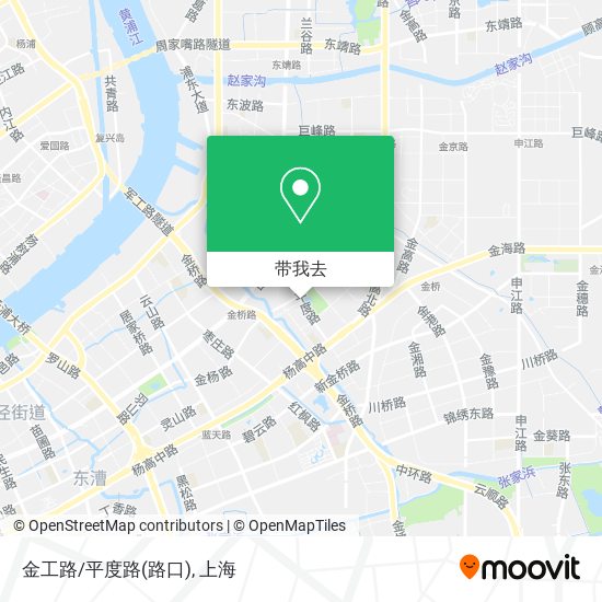 金工路/平度路(路口)地图