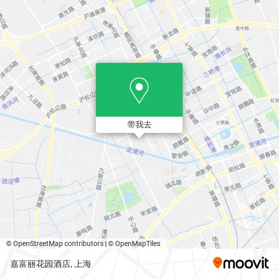 嘉富丽花园酒店地图