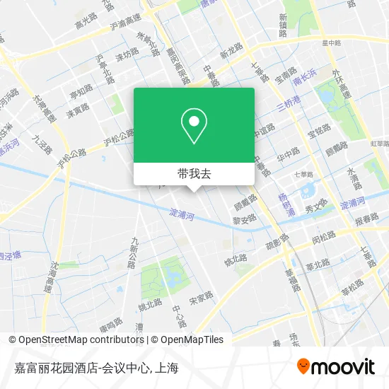 嘉富丽花园酒店-会议中心地图
