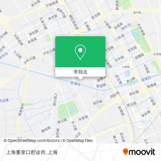 上海董奎口腔诊所地图