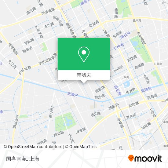 国亭南苑地图