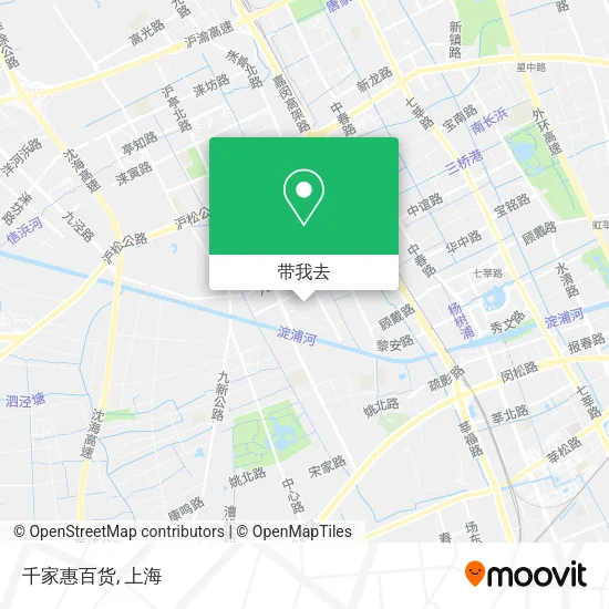 千家惠百货地图
