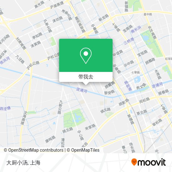 大厨小汤地图