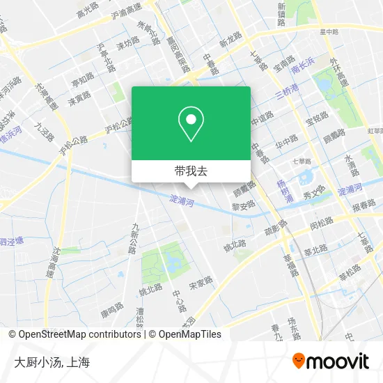 大厨小汤地图