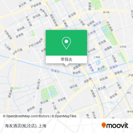 海友酒店(虬泾店)地图