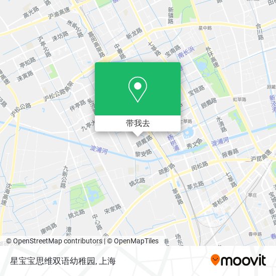 星宝宝思维双语幼稚园地图