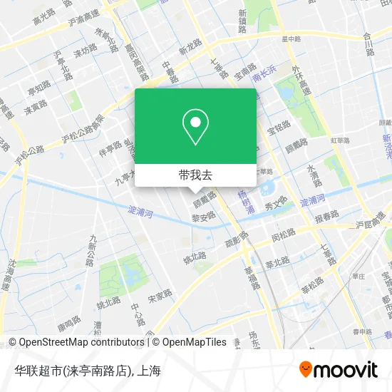 华联超市(涞亭南路店)地图