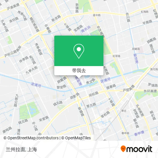 兰州拉面地图