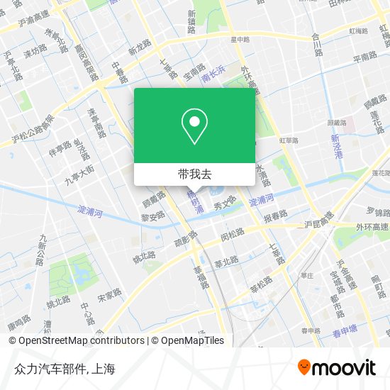 众力汽车部件地图