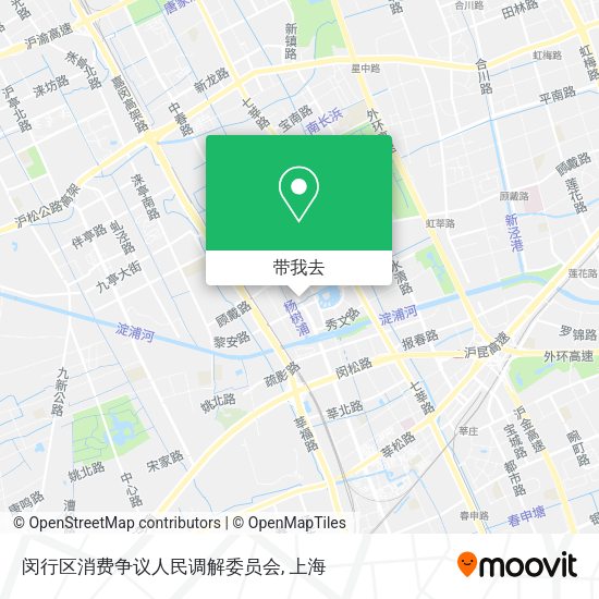 闵行区消费争议人民调解委员会地图