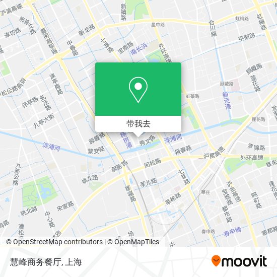 慧峰商务餐厅地图