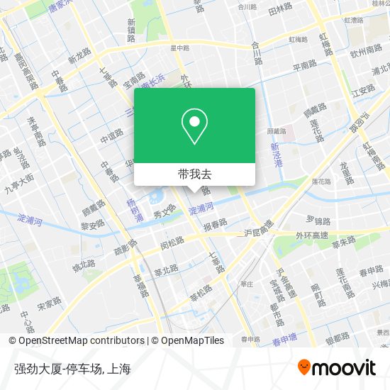 强劲大厦-停车场地图