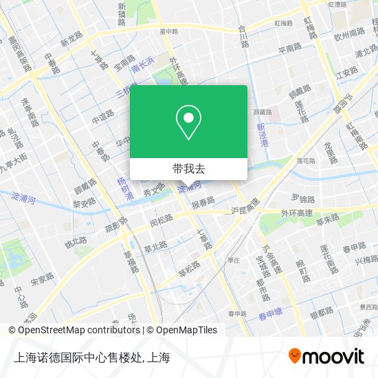 上海诺德国际中心售楼处地图