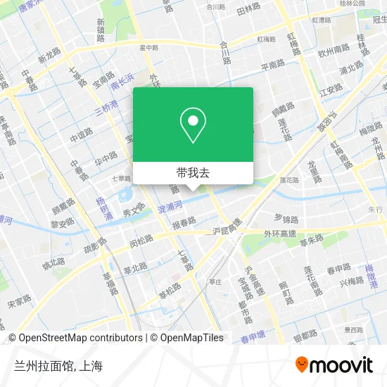 兰州拉面馆地图