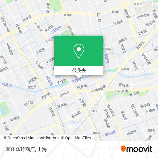 莘庄华玲商店地图