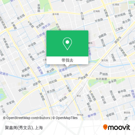 聚鑫阁(秀文店)地图