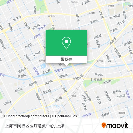 上海市闵行区医疗急救中心地图