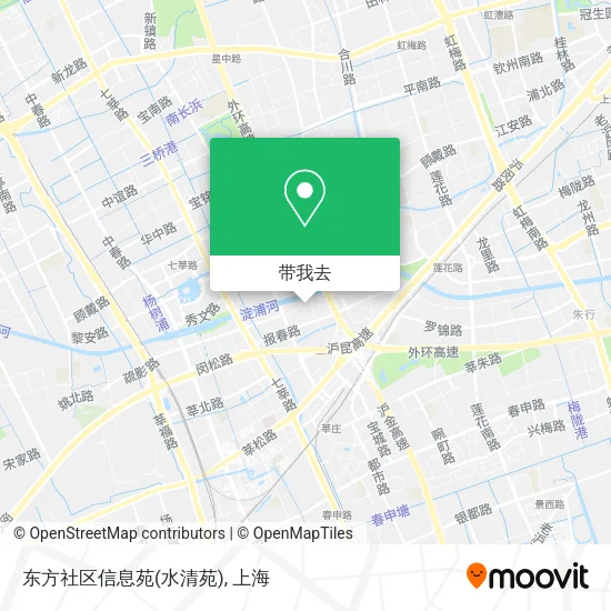 东方社区信息苑(水清苑)地图