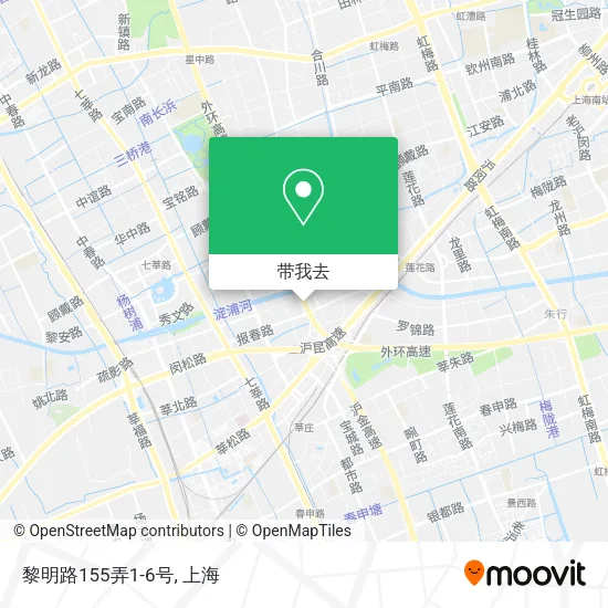 黎明路155弄1-6号地图