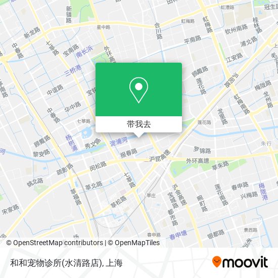 和和宠物诊所(水清路店)地图