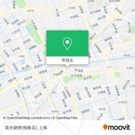 晨光烧饼(报春店)地图