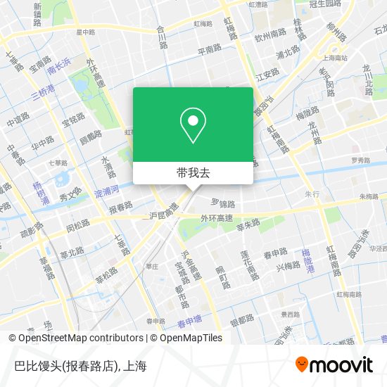 巴比馒头(报春路店)地图