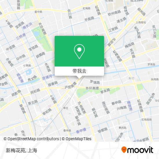 新梅花苑地图