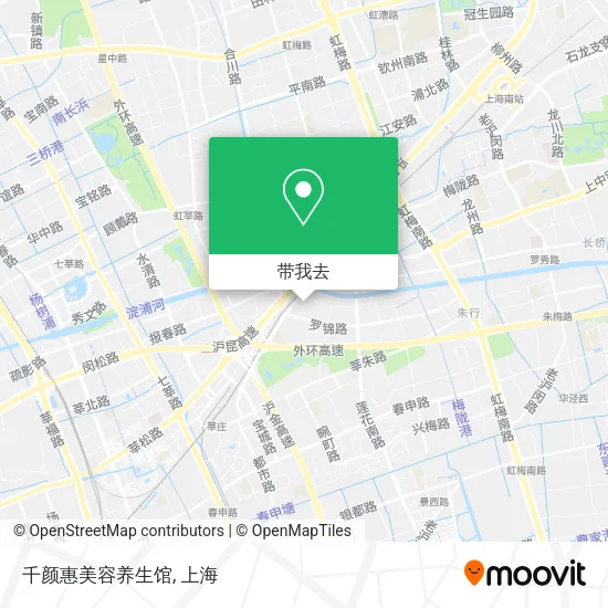 千颜惠美容养生馆地图