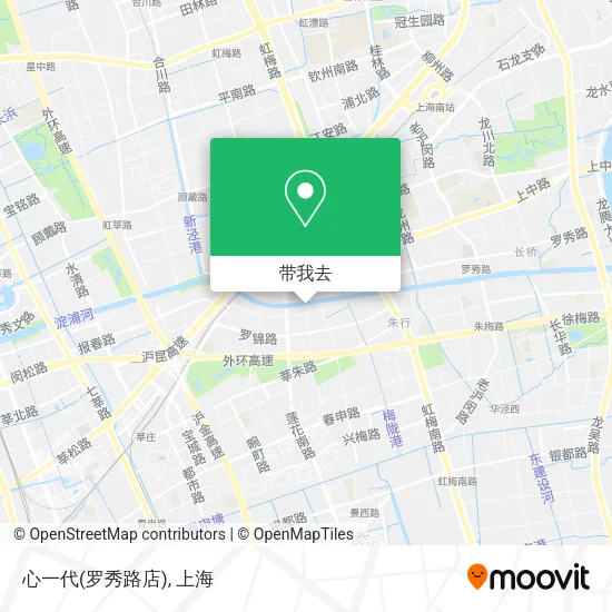 心一代(罗秀路店)地图