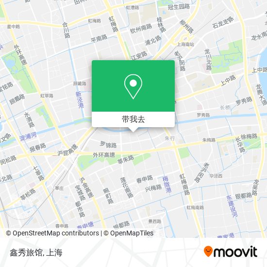 鑫秀旅馆地图