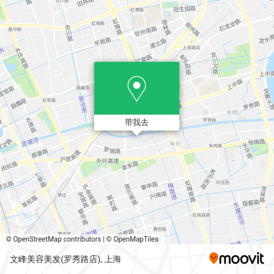 文峰美容美发(罗秀路店)地图