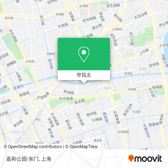 嘉和公园-东门地图