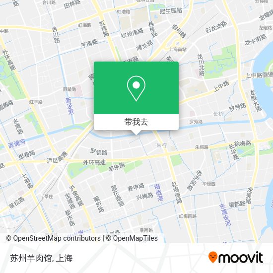 苏州羊肉馆地图