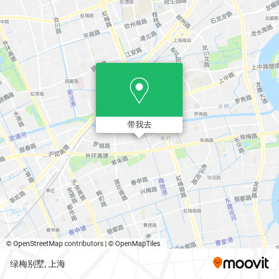 绿梅别墅地图
