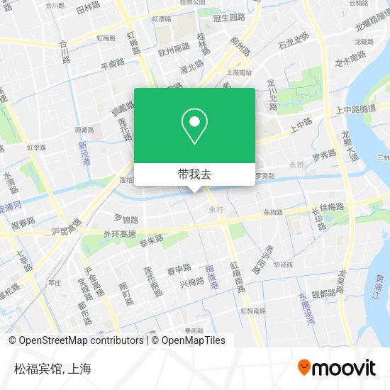 松福宾馆地图