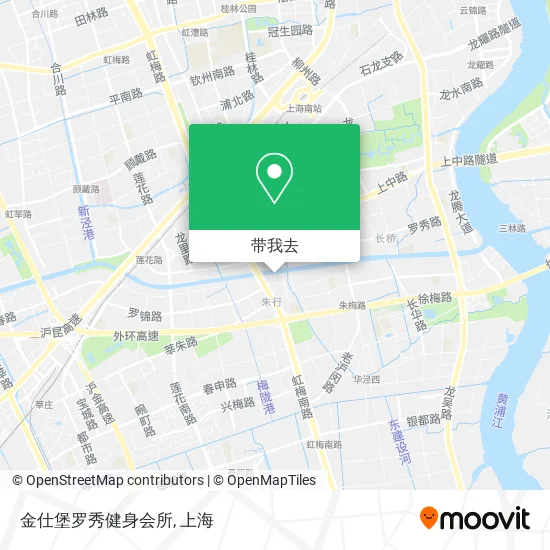 金仕堡罗秀健身会所地图