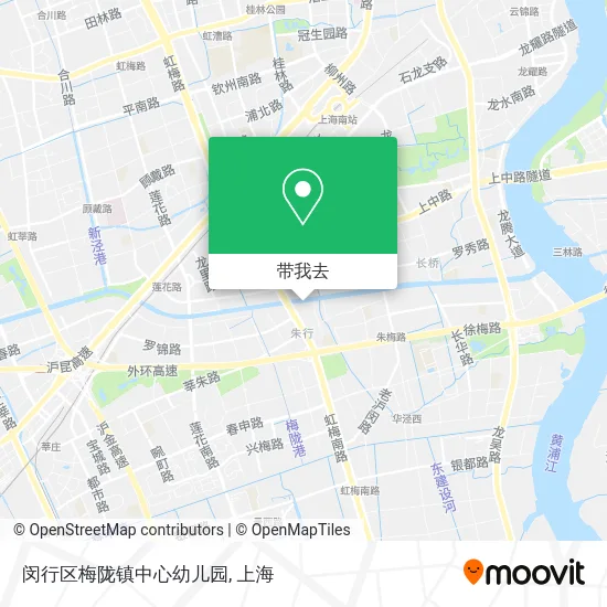闵行区梅陇镇中心幼儿园地图