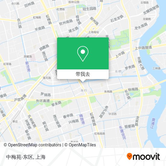 中梅苑-东区地图