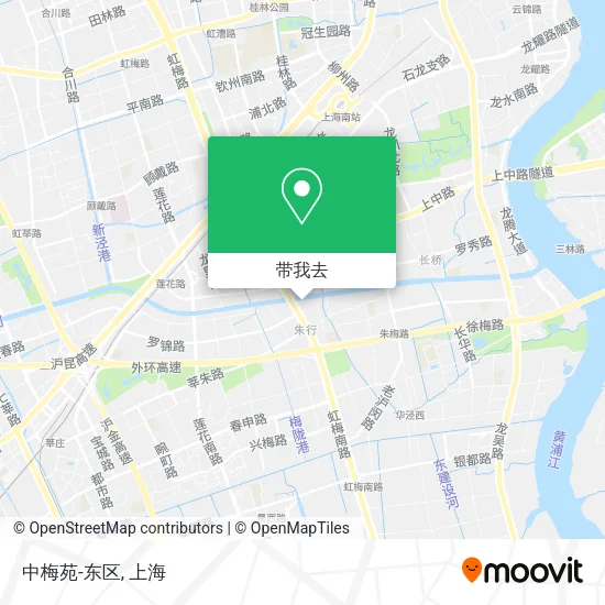 中梅苑-东区地图