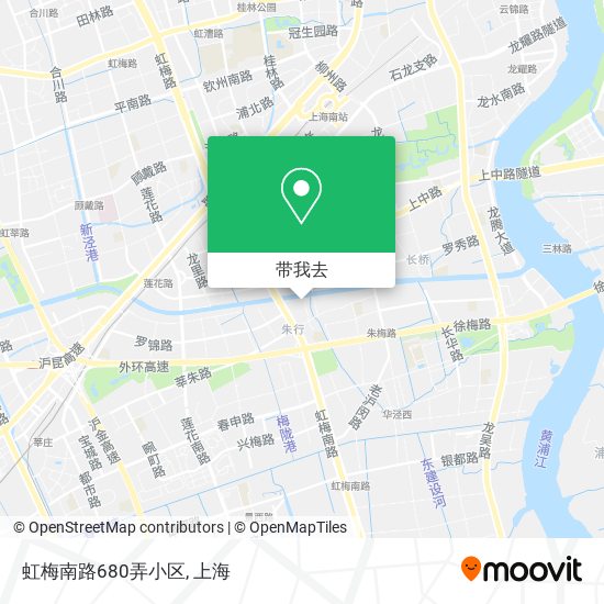 虹梅南路680弄小区地图