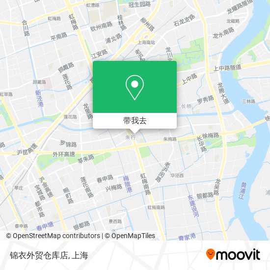 锦衣外贸仓库店地图