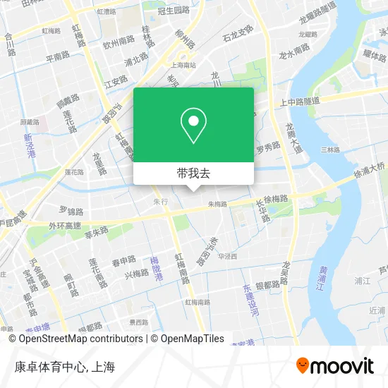康卓体育中心地图