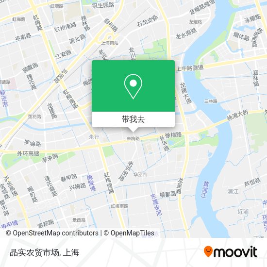 晶实农贸市场地图